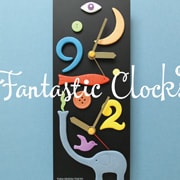 東急ハンズ銀座店　森井ユカExhibition「Fantastic Clocks -旅-」展　ビジュアル